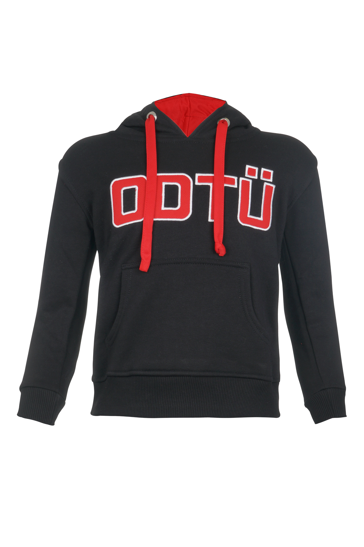ODTÜ Logolu Çocuk Hoodie (Siyah)
